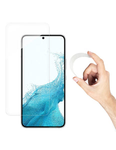 Screenprotector voor Samsung Galaxy S22+ (S22 Plus) S23+ (S23 Plus) Nano Flexi Hybrid Flexible Glass Film
