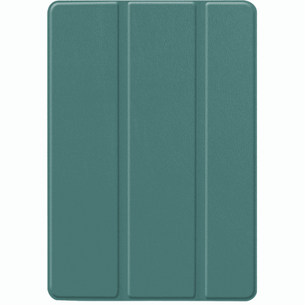 Just in Case iPad 2021 (9th Gen)/2020 (8th Gen)/iPad 2019 (7th Gen) - TriFold Smart Book Case - Green