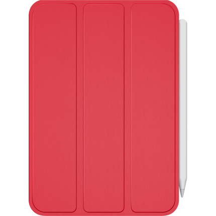 Just in Case iPad Mini 2024 (7th Gen) - TriFold Smart Book Case - Red