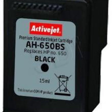 Activejet AH-650BS 650XL Deskjet ink advantage 1015, 1515,2515,2524,2645,3515,3545,4515,4645