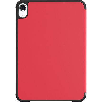 Just in Case iPad Mini 2024 (7th Gen) - TriFold Smart Book Case - Red