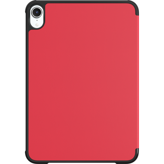 Just in Case iPad Mini 2024 (7th Gen) - TriFold Smart Book Case - Red