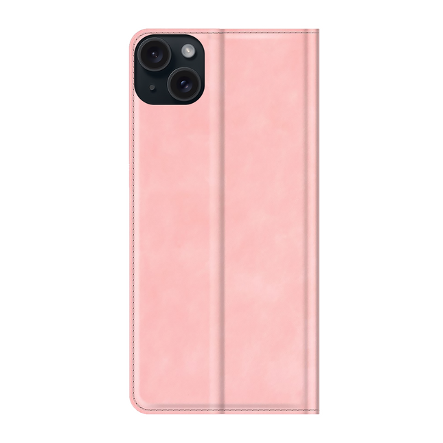 Just in Case iPhone 15 - Magnetic Wallet Case - Pink