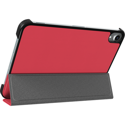 Just in Case iPad Mini 2024 (7th Gen) - TriFold Smart Book Case - Red