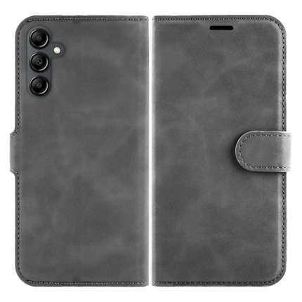 Just in Case PrimeWallet Case - Samsung Galaxy A55 - PU leather Wallet Case - Grey