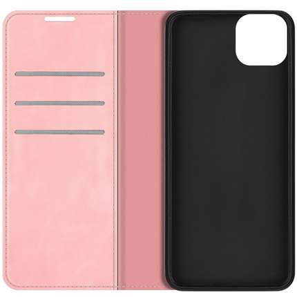 Just in Case iPhone 15 - Magnetic Wallet Case - Pink