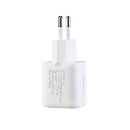 Joyroom JR-TG7 33W USB-A + USB-C wandlader - wit