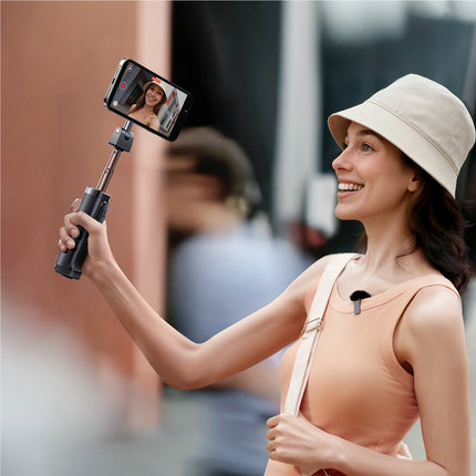 Joyroom JR-ZS509 MagSafe-compatibele selfiestick met Bluetooth - Zwart