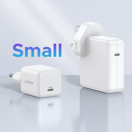 Ugreen Nexode N Series X512 20W GaN 1x USB-C wandlader - wit