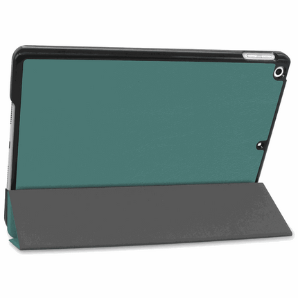 Just in Case iPad 2021 (9th Gen)/2020 (8th Gen)/iPad 2019 (7th Gen) - TriFold Smart Book Case - Green