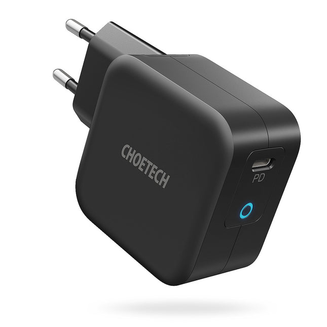 Choetech GaN USB Type C wandlader 61W Power Delivery zwart (Q6006)