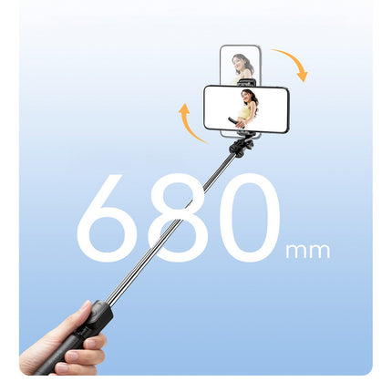 Bluetooth Selfie Stick Tripod Selfie stick / tripod 360 degree rotation 68 cm
