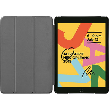 Just in Case iPad 2021 (9th Gen)/2020 (8th Gen)/iPad 2019 (7th Gen) - TriFold Smart Book Case - Green