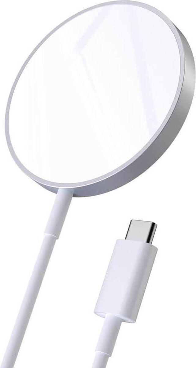 Choetech T517-F Draadloze magnetische MagSafe oplader - Geschikt voor Iphone - Vermogen: 15W - Qi-gecertificeerde Wireless Charger