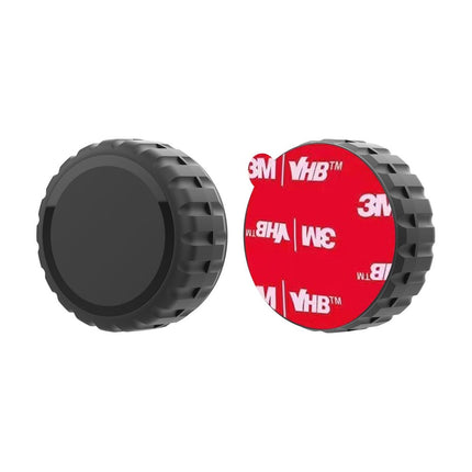 Apple AirTag hoesje, schroefbaar, waterdicht, zelfklevend - zwart - 2 stuks