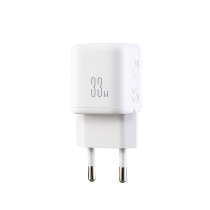 Joyroom JR-TG7 33W USB-A + USB-C wandlader - wit