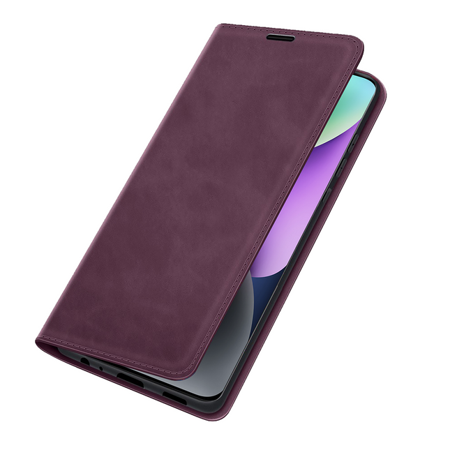 Just in Case iPhone 14 - Magnetic Wallet Case - Purple