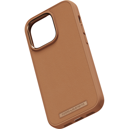 Njord Collections Case iPhone 14 Pro Max - Genuine Leather - Cognac