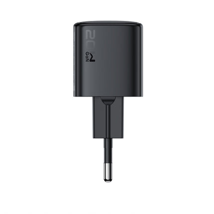 Acefast A117 GaN PD 20W USB-C wandlader oplader - Zwart