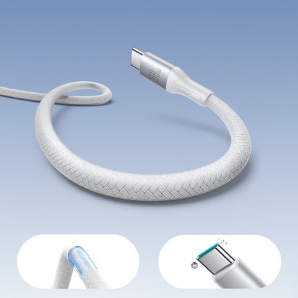 Joyroom S-A28 flitser serie 60W USB-C - USB-C kabel 2m - wit