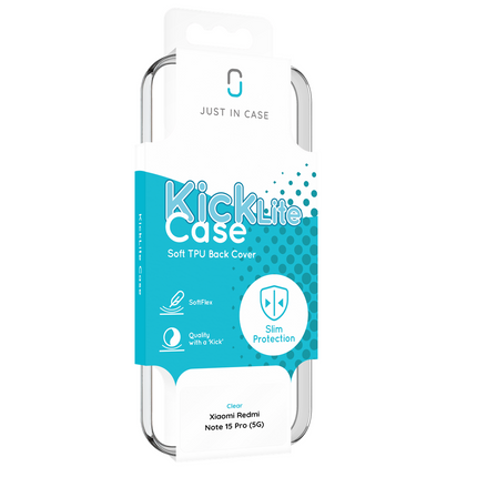 Just in Case FlexLite Case - Xiaomi Redmi Note 15 Pro (5G) - Soft TPU