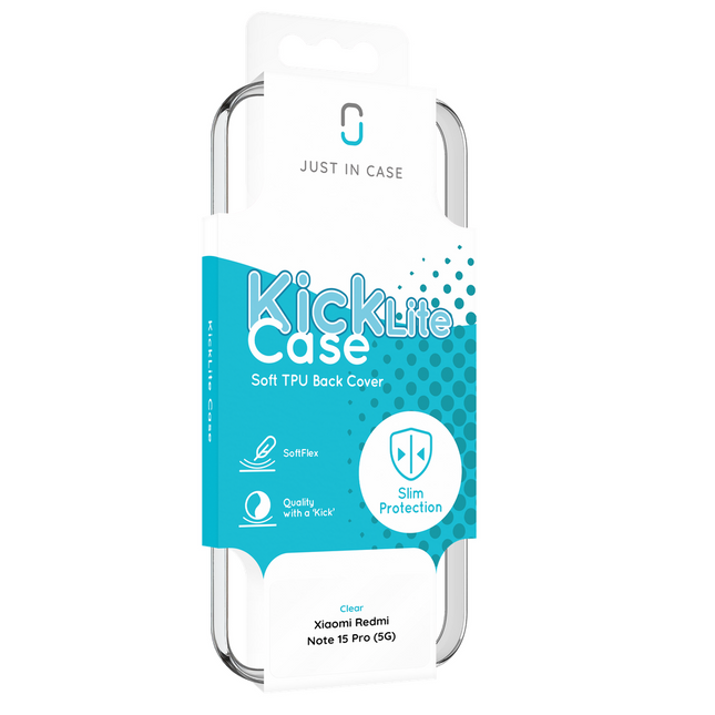 Just in Case FlexLite Case - Xiaomi Redmi Note 15 Pro (5G) - Soft TPU