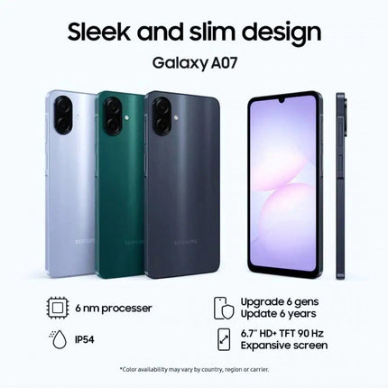 Samsung Galaxy A07 - 64GB - Green
