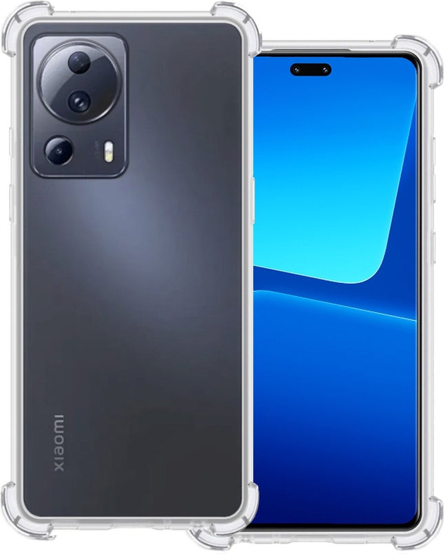 Xiaomi 13 Lite Hoesje Soft Anti Shock Transparant