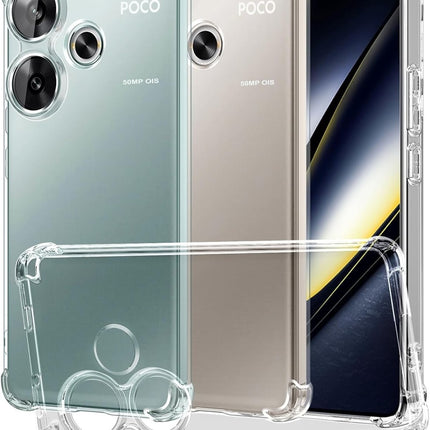 Xiaomi Poco F6 Hoesje Soft Anti Shock Transparant