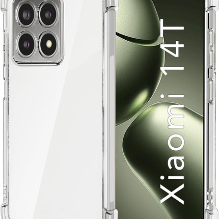 Xiaomi Poco F6 Pro Hoesje Soft Anti Shock Transparant