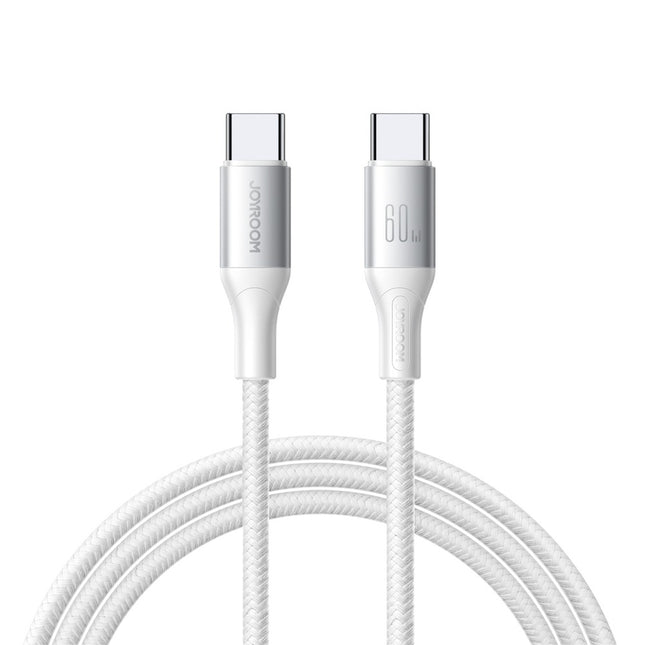Joyroom S-A28 flitser serie 60W USB-C - USB-C kabel 2m - wit