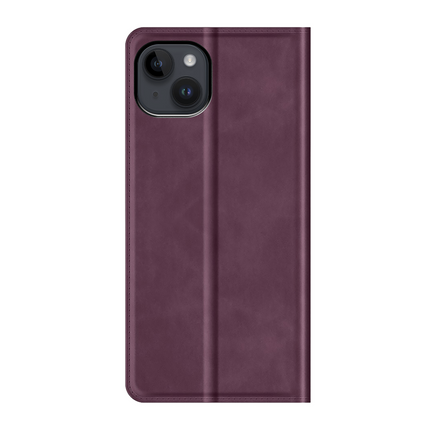 Just in Case iPhone 14 - Magnetic Wallet Case - Purple