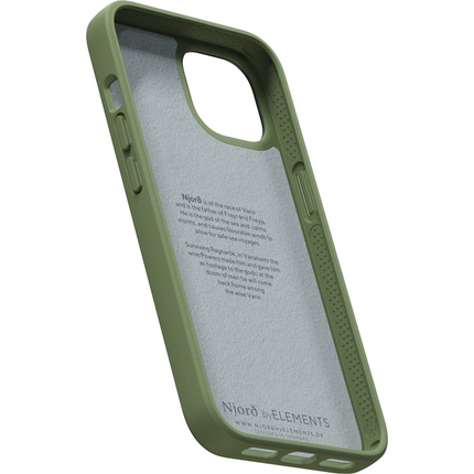 Njord Collections Case iPhone 14 Plus - Comfort+ - Olive