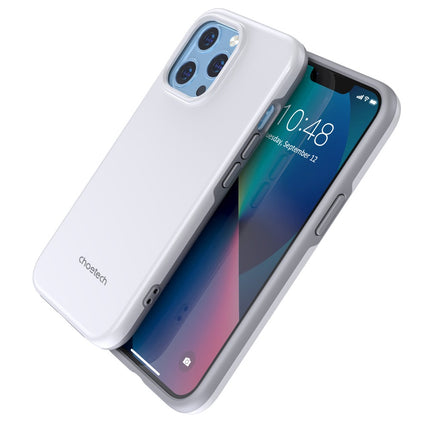 Choetech MFM anti-val hoesje, speciaal ontworpen voor MagSafe, voor iPhone 13 Pro, wit (PC0113-MFM-WH)