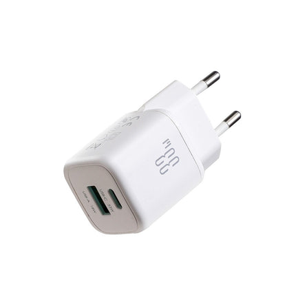 Joyroom JR-TG7 33W USB-A + USB-C wandlader - wit