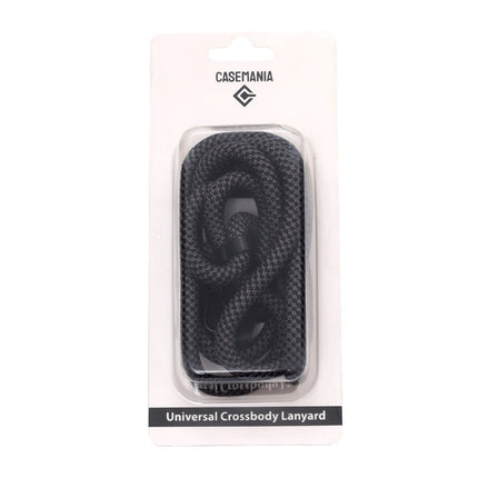 Universele Telefoonkoord - Verstelbare Telefoonketting - Koord voor Telefoon - Carbon