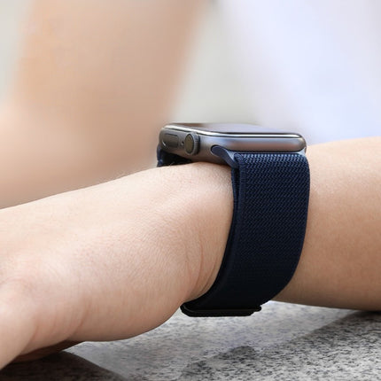 Hoco Premium Nylon Watch Strap - iWatch 42/44/45/49mm - Zwart