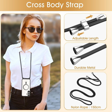 Samsung S25 FE - Magnetic Magsafe Koord Case - Zwart