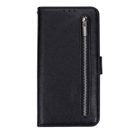 Samsung Galaxy A37 5G Hoesje Bookcase Met Rits - Zwart