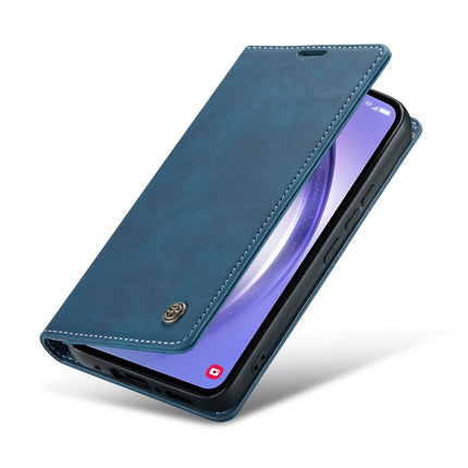 Samsung Galaxy A57 5G Hoesje Slim Case Wallet Donker Blauw