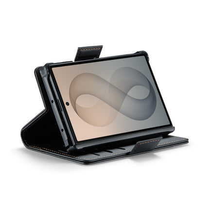 Samsung Z Fold 8 - 2-in-1 Casemania Luxe Magsafe Wallet Case - Zwart