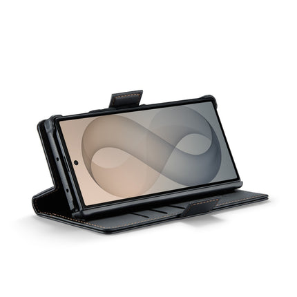 Samsung Z Fold 8 Ultra - 2-in-1 Casemania Luxe Magsafe Wallet Case - Zwart