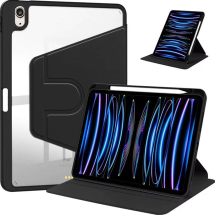 Transparent Acryl Smart Cover- iPad A16/iPad 2022 (10.9 inch 10e Gen) - Zwart