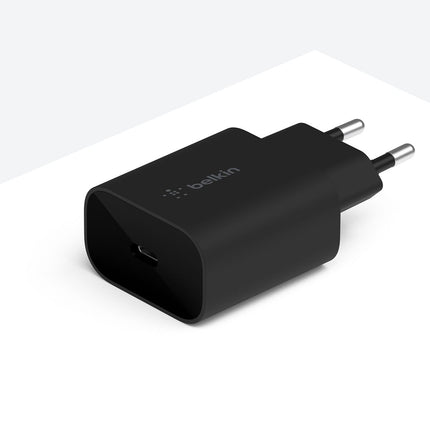 Belkin USB-C Wall Charger - 25 watt - Zwart Oplader