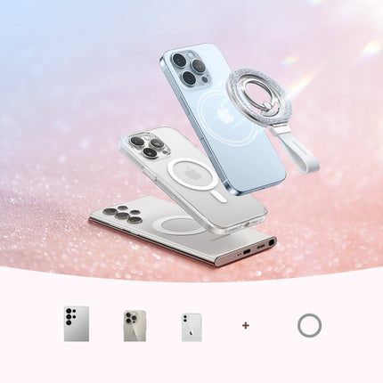 Joyroom JR-ZS425 magnetische ringhouder - wit