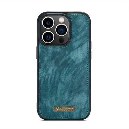 Caseme Case iPhone 15 Pro Max - Multifunctional Wallet - Blue