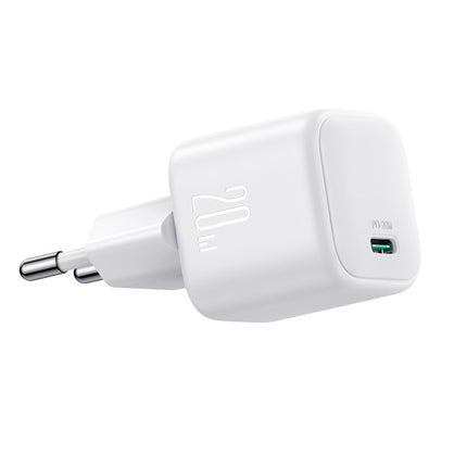 Joyroom JR-TCG08 GaN 20W Power Delivery wandlader - wit