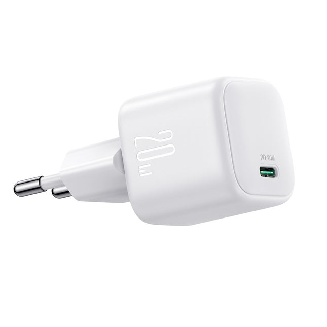 Joyroom JR-TCG08 GaN 20W Power Delivery wandlader - wit