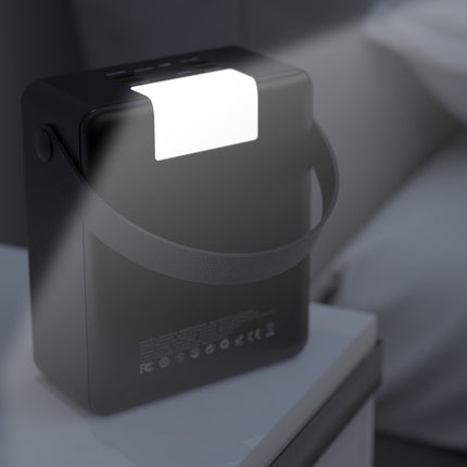 Powerbank 100.000 mAh 30W 4x USB-A en 1x USB-C met zaklamp - Zwart