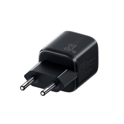 Joyroom JR-TG7 33W USB-A + USB-C wandlader - Zwart